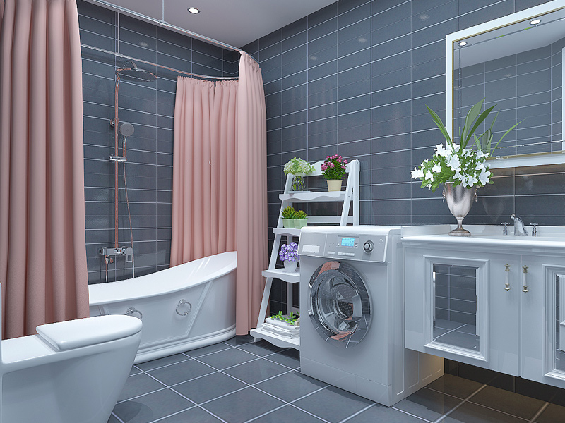 北欧风格卫生间效果图