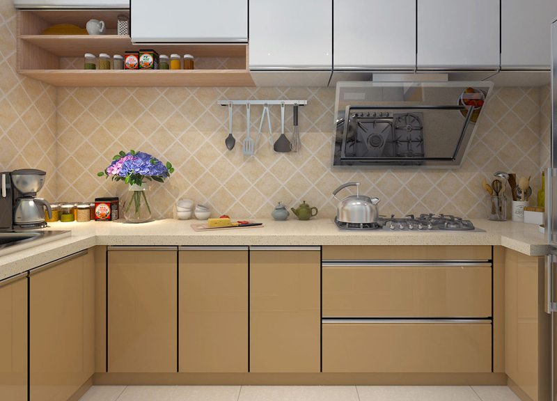 现代风格厨房效果图