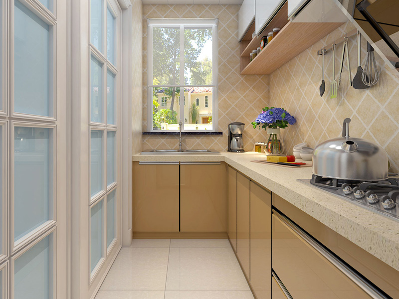 现代风格厨房效果图